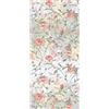 JOONOR Pellicola per la privacy, con rose in stile retrò, decalcomanie in vetro colorato, per la privacy e la privacy, per soggiorno e soggiorno, adesivo statico rimovibile, 43 x 100 cm