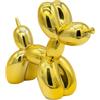 YOYUMI Statua Cane Palloncino Balloon Dog Processo di galvanizzazione decorazione moderna di lusso soggiorno ingresso ufficio finestra scultura gialla