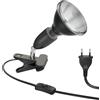 ledscom.de Lampada a morsetto E27 LIK, nera incl. PAR38 Lampada riflettore LED nero 1379lm bianco