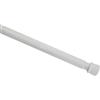 Gardinia Bastone per Tende Ø 23/26 mm, Bianco, Metallo, 125-220