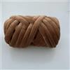 OPica 1000g Super Velluto Grosso Filato Spesso Ingombrante Filo Gigante Sacchetto Bianco per Le Mani di Lavoro A Maglia Fai da Te Braccio Morbido Grande Coperta Tappeto Sfere