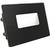 SANDASDON Segnapasso Led Esterno Impermeabile IP66 3W Vetro Opaco Nero Per Scatola 503 CW NW WW 3 In 1