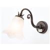 CRUCCOLINI LAMPADE LINEA 'ELICA' LAMPADA A MURO APPLIQUE 1 LUCE RUGGINE
