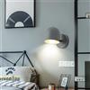 Chao Zan Lampada da Parete Metallo Applique da Parete Interno Vintage da Muro Industriale Illuminazione Rotante per Soggiorno, Faretto, Entrata, Scale,Corridoio - senza E27 lampadina (Grigio)