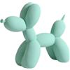 YOYUMI Scultura Decorativa Statue Cane Palloncino Ornamenti Decorativi in Resina Adatto per decorare soggiorni camere da letto e uffici (Verde Chiaro 8.7Inch)