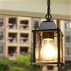 Mengjay Europea all'aperto Villa Giardino impermeabile Lampadario Gazebo Balcone casa Cortile in alluminio Lampada a sospensione a soffitto Creativo regolabile Luce di sospensione del corridoio