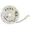 JUCHRZEY Kit Ventilatore da Soffitto a LED 3,94 Pollici 3000K/4000K/6500K Dimmerabile Pannello di Ricambio per Luce a Incasso