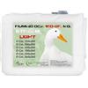 La biancheria per la casa Piumino Oca Stream Estivo Leggero 150 GR. 80% Piuma Oca 20% Piumino Oca (MATRIMONIALE MAXI 2 PIAZZE CM. 250X220, Bianco)