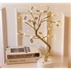 Ulalaza Lampada da Comodino a Filo Caldo con Filo di Rame Stellato Lampada a LED a Batteria o Alimentazione USB con Interruttore a sfioramento per la Decorazione della Stanza di casa