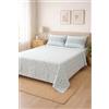GX GARGIXSet Completo Letto Matrimoniale in Misto Cotone - Lenzuolo Sopra 250x290, Lenzuolo con Angoli 180x200+25, 2 Federe 55x85 - Fantasie e Colori Vari (XXA-M/1, Matrimoniale)