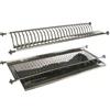 IDOR STORE SCOLAPIATTI COLAPIATTI AD INCASSO DI 76 CM ACCIAIO INOX CON BASE VASCHETTA GOCCE