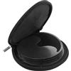 Notoke Custodia per CD auto per 20 CD/DVD - Custodia impermeabile Oxford, raccoglitore portatile DVD CD per veicoli e viaggi (nero)