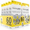 Hearing360 60 Pile Modello 10 Giallo (PR70) - 10 Confezioni da 6 Batterie per Apparecchi Acustici 1,45V - Pile Acustiche Rayovac Varta Extra