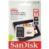 SANDISK ULTRA MICROSDXC 128GB + SD ADAPTER 100MB/S CLASS 10 UHS-I - Tablet Packaging