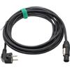 HangTon Cavo di alimentazione CA per Aputure Storm 1200x, LS 1200d 600d 600x 600c Pro, 300x C300d C120d II Controller, Nova P600c P300 Light, Neutrik PowerCON 100-240V Ingresso 5m