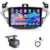 ETLFUCyber Autoradio per Opel Corsa 2015-2019/Opel Adam 2013-2016,2G+64G radio Touchscreen Android da 10 pollici, Audio EQ/Schermo 1280 * 720/Carplay/Android Auto/SWC/Bluetooth 5.0/WiFi