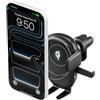 iOttie Easy One Touch Wireless 3 Supporto per bocchetta dell'aria dell'auto, supporto per telefono a ricarica rapida Qi, morsetto automatico con una mano, clip di ventilazione sicura, visualizzazione