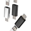 Aksenli Adattatore USB C Femmina a Micro USB Maschio Ricarica(3pack) Type C Dati Cavo Caricabatterie Connettore Compatibile per Samsung Galaxy S6 S7 edge + Active Note4 Note5 A7 A11 Android tablet Adattatori