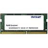 Patriot Memory PATRIOT Memoria DDR4 SL 4GB 2666MHZ SODIMM