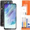 AGCUT Schermo di Ricambio per Samsung S21 Fe 5G LCD Display per Samsung Galaxy S21 Fe 5G SM-G990 6,4 Pollici LCD Display Digitalizer Touch Screen Assembly con Strumenti, Nero con Cornice
