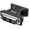 Hama Adattatore DVI a VGA (Adattatore Monitor Full HD, DVI Maschio - VGA Femmina, Adattatore Video per PC, Notebook per il Collegamento a Monitor, TV, Proiettore)