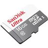 SanDisk Ultra Android Scheda di Memoria MicroSDHC da 16 GB, senza Adattatore, Velocità fino a 80 MB/s Classe 10