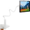 Czemo Supporto Tablet, Collo Oca Supporto Regolabile - Universale Supporto Stand compatibile con iPad/iPhone 4 a 11 Attrezzatura (Bianca)