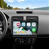 CAMECHO 2+64G Android 15 Autoradio 10 Pollici per Suzuki Swift 2005-2010 con Wireless Carplay Android Auto, GPS Radio Touchscreen HD con Bluetooth WIFI RDS FM +Telecamera Posteriore
