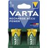 Varta VARTA Recharge Accu Power C 3000 mAh Blister 2 Baby (C) batteria alcalina manganese 1,5 V 2 pezzi