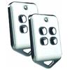 enterelettronics TELECOMANDO universale 433 MHz CODICE FISSO (KIT 2 PZ.) MADE IN ITALY (non duplica codice variabile) fino a 32bit ASSISTENZA TELEFONICA -Assicurati che il tuo è a codice FISSO-Riprogrammabile
