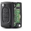 Car Passion Telecomando Compatibile con CITROEN C2 C3 C4 C5 PEUGEOT 107 207 307 407 308 409 407 607 FIAT SCUDO Ulysse Circuito Elettronico 433 mhz Chip Transponder Sostituzione Duplicato Chiave (CE0536)
