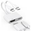 Lizoak Adattatore HDMI per iPhone iPad 1080P Full HD, adattatore digitale AV da Lightning a HDMI con porta di ricarica, convertitore schermo video audio sinc, compatibile con TV, HDTV, monitor, proiettore