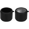 kwmobile Custodia Silicone Cassa Wireless Compatibile con EWA A106 Pro - Custodia Protettiva Mini Altoparlante Portatile nero