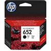 HP Cartuccia d'inchiostro originale nero 652 (F6V25AE)