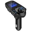 Yctze Trasmettitore FM Bluetooth T11 Lettore MP3 Per Auto Vivavoce Senza Fili Con Microfono Incorporato Ricarica USB 5V/2.1A Porta Aux 3.5mm Colore Popolare
