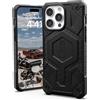 URBAN ARMOR GEAR UAG - Custodia compatibile con iPhone 15 Pro Max da 6,7 pollici, in fibra di carbonio Monarch Pro, magnete integrato, compatibile con ricarica MagSafe, custodia protettiva robusta e