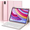 WINCHKING Custodia Tastiera per Xiaomi Redmi Pad Pro 12.1 2024, Cover Bluetooth Magnetica Italiano Layout Tastiera per Redmi Pad Pro 12.1 Pollici 2024, Rosa