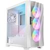 ANTEC Boitier Moyen Tour ATX Dark Fleet DF700 Flux RGB avec panneau vitré (Blanc)