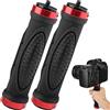ChromLives Stabilizzatore Video Della Fotocamera Naniglia Video Camera Maniglia Fotocamera Impugnatura DSLR Con Filettatura Maschio da 1/4 per Digitale Videocamera Action Camera LED Video Light Smartphone 2 Pcs
