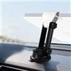 Sinbana Supporto Auto per Starlink Mini, Kit di Montaggio a Ventosa in Plastica con Angolazione Regolabile per Mantenere Stabile la Parabola Dell'Antenna Durante la Guida(Nero)