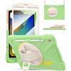 BRAECN iPad 8a/7a generazione 10.2 pollici caso 2020/2019, tre strati Heavy Duty Kids caso con portapenne, portapenne, supporto per cappuccio, cinghia da trasporto, cavalletto, verde Matcha