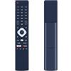 GOUYESHO Telecomando di ricambio con controllo vocale per Nokia SMART TV 5000A, 5500A, 5800A, 6500A, 7500A, 3900A, 4300A, 3200A, 2400A, FNE32GV210, HNA24GV210, UNA43GV210, HEA24GH220 (Controllo vocale
