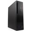 CoolBox T-360 - Custodia Micro ATX e Mini ITX per PC, formato slim, USB3.0, alimentatore 300SBZ TFX 80 Plus Bronze. Posizionamento orizzontale o verticale