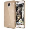 delightable24 NALIA Custodia Glitter compatibile con Samsung Galaxy J5 (2017) - Look Scintillante & Grip - SHINEPOP (Silicone Cover) - Brand di Berlino, Colore:Gold Oro
