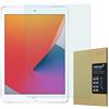 doupi Pellicola Vetro Temperato Compatibile per iPad 2021/2020 / 2019 (10,2 Pollici), Premium 9H Protettiva Tempered Glass