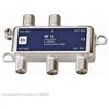 EK DIVISORE PARTITORE ANTENNA TV-SAT 4 USCITE DIGIT CON PASSAGGIO TENSIONE