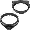 tomzz Audio 2808-007 Staffe di adattamento degli anelli degli altoparlanti compatibili con la porta anteriore di Citroen Berlingo II Peugeot Partner Tepee per altoparlanti DIN da 165 mm