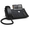 Snom D375 Desk telefonico, Display a colori da 4.3 pollici, 12 identita SIP, Built-in di compatibilita Bluetooth, interruttore di aggancio del sensore, interruttore Gigabit; Nero; 00004141