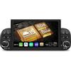 BXLIYER SXAUTO [6G+128G] Android 15 IPS Autoradio Per Fiat Panda MK3 Type 319 (2013-2020) - Senza fili CarPlay/Android Auto - LED Camera + MIC DAB WIFI Fast-boot Volante 360-CAM AHD DSP BT - 2 Din 7 Pollici