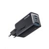 Anker Caricabatterie Anker 735 USB C (GaNPrime 65 W), Caricabatterie a Muro Veloce e Compatto a 3 Porte per MacBook Pro/Air, iPad Pro, Galaxy S22/S21, HP Spectre, iPhone 13/Pro, Pixel e altro ancora